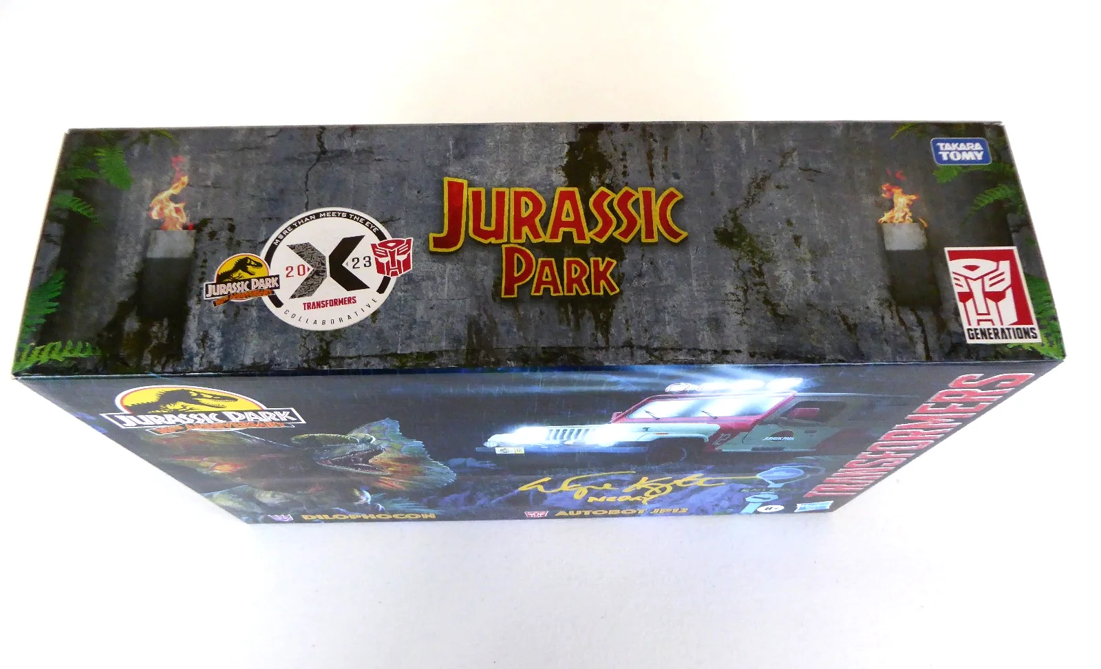 Wayne Knight Signed Transformers Figure, Autobot, Jurassic Park, Nedry, JSA COA, image 5