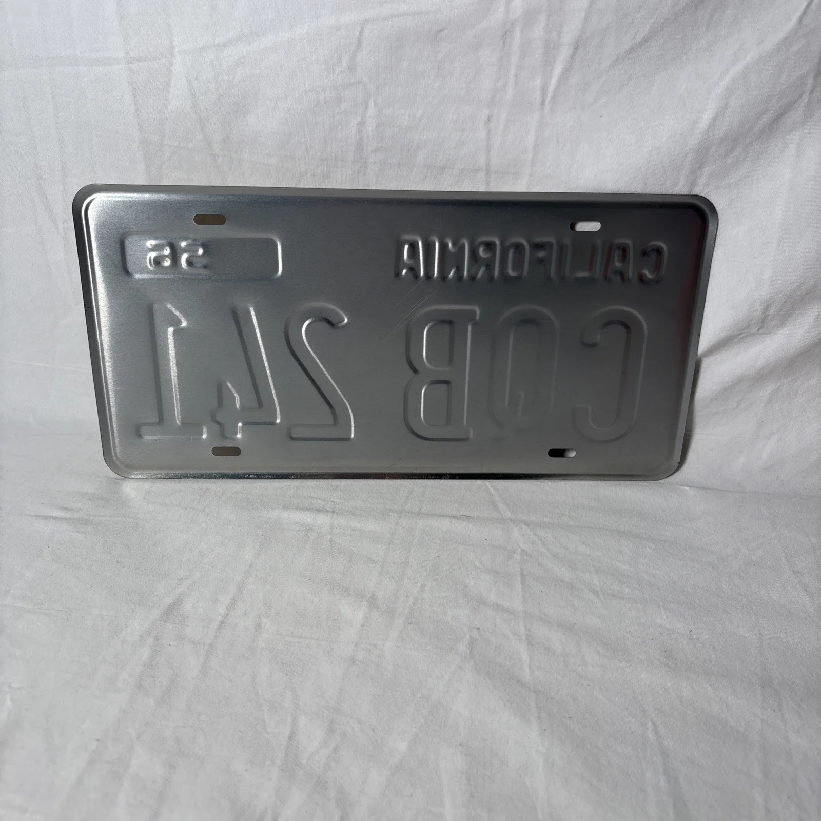 Keith Gordon — Keith Gordon Signed "Arnie" Christine License Plate Autograph CM, image 4