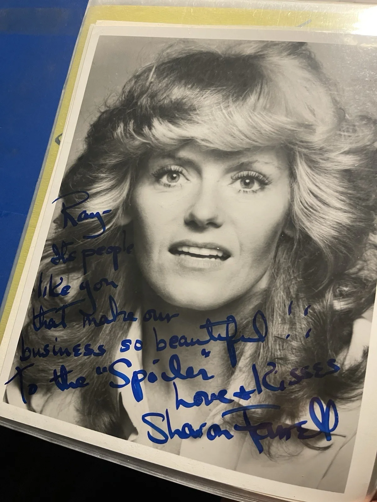 BELINDA MONTGOMERY — BELINDA MONTGOMERY SIGNED 8x10 Photo MIAMI VICE RAY SEBASTIAN MAKE UP ARTIST, изображение 4