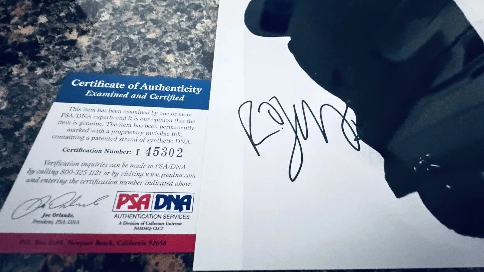 Robert Smith Autograph 8x10 Photo Signed Authentic PSA/DNA AUTO The Cure, image 2