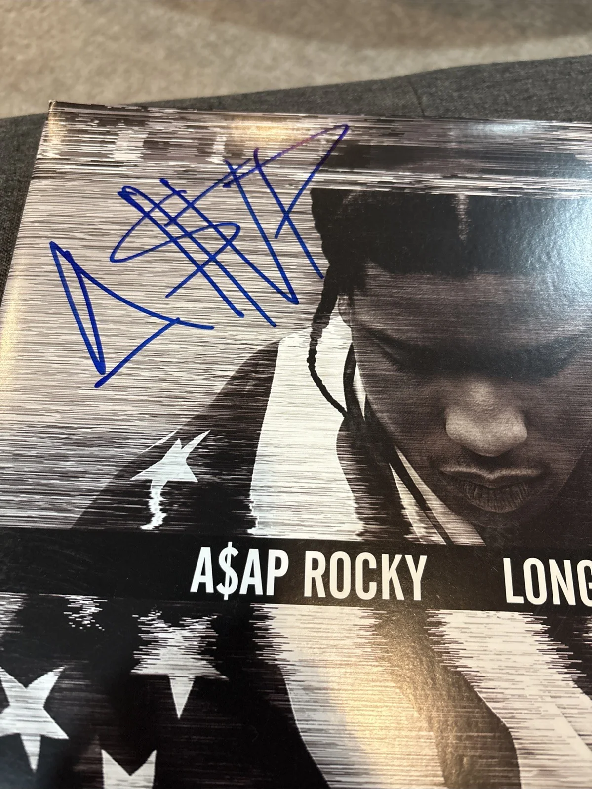 ASAP Rocky Autographed Signed Long Live A$AP Vinyl PSA Rihanna Ferg, image 2
