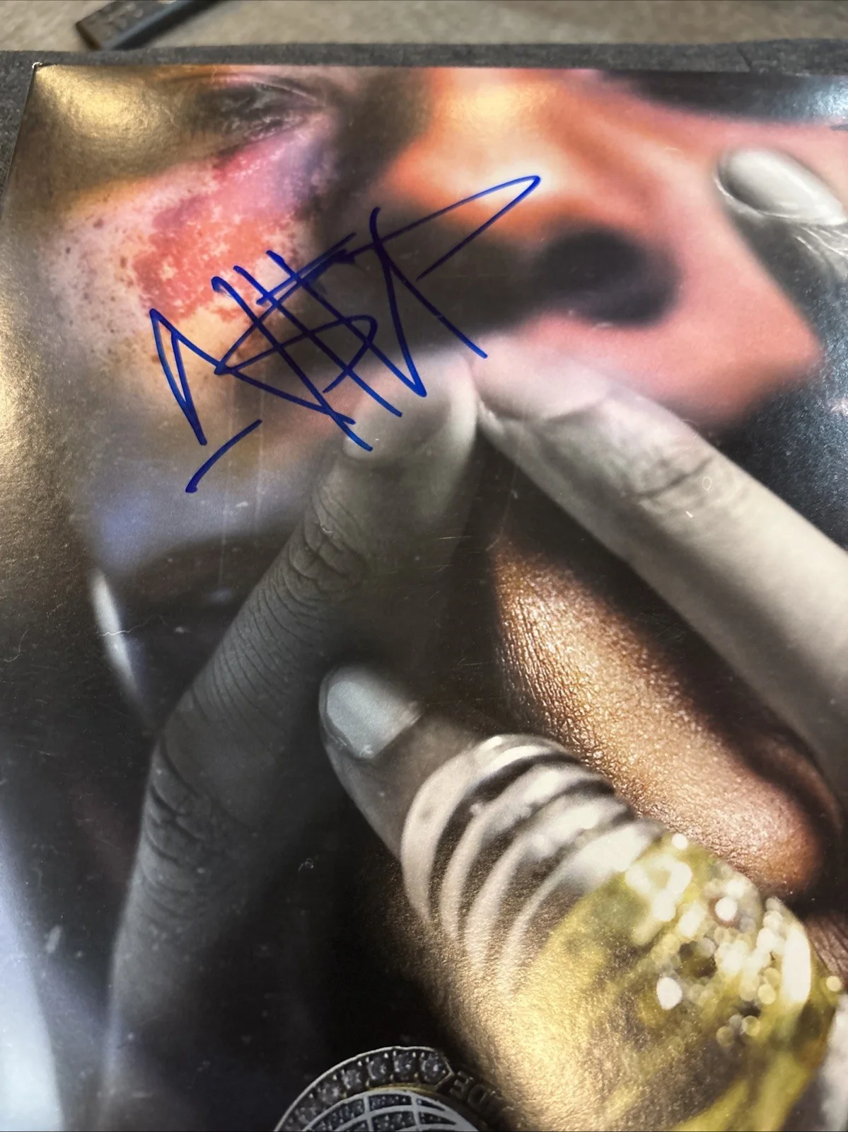 ASAP ROCKY SIGNED AUTOGRAPHED AT LONG LAST A$AP ALBUM VINYL RIHANNA RARE PSA, изображение 2