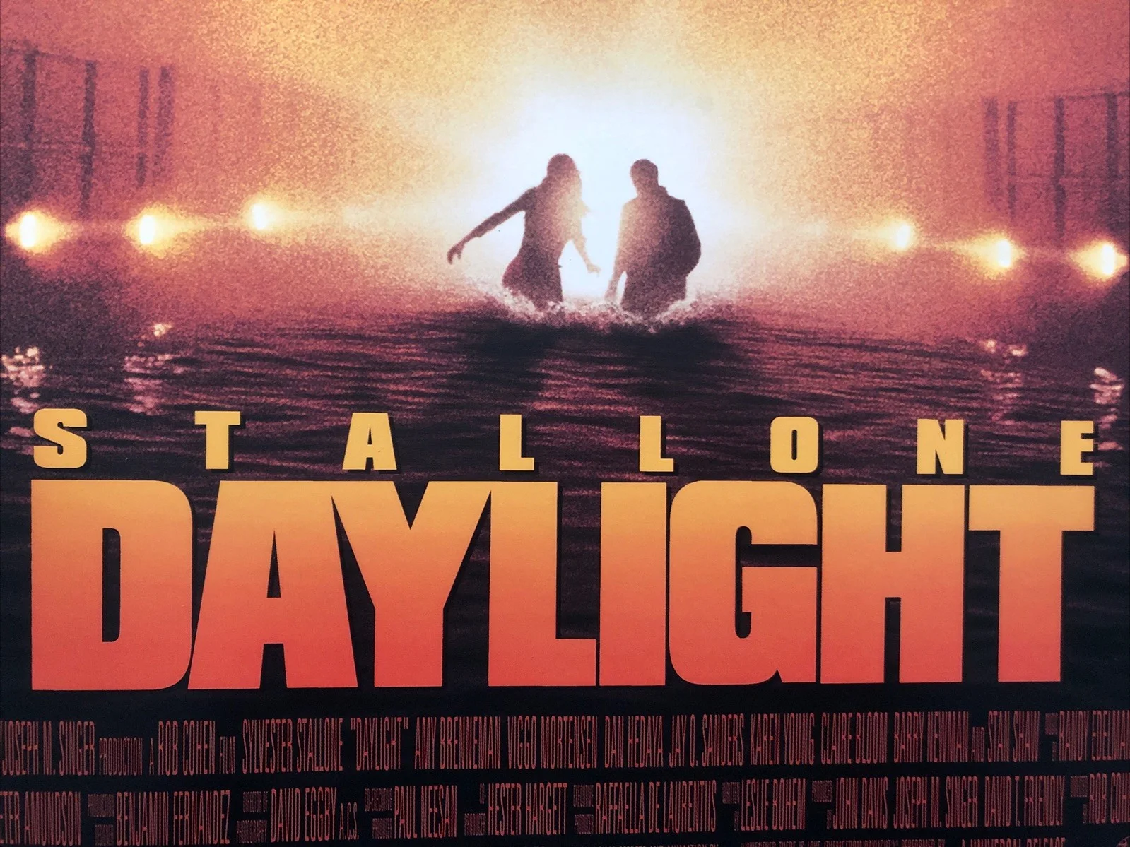Cinema Film Mini Poster A3 Size: “DAYLIGHT” Starring Sylvester Stallone, image 2
