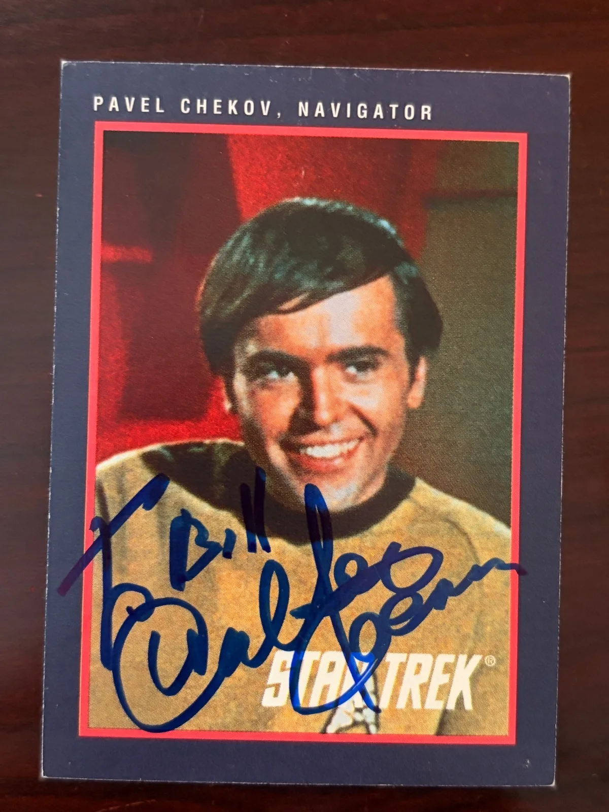 Walter Koenig — Walter Koenig Signed (JSA)-Star Trek•Chekov Non-Sport Card•JSA CERTIFIED, image 2