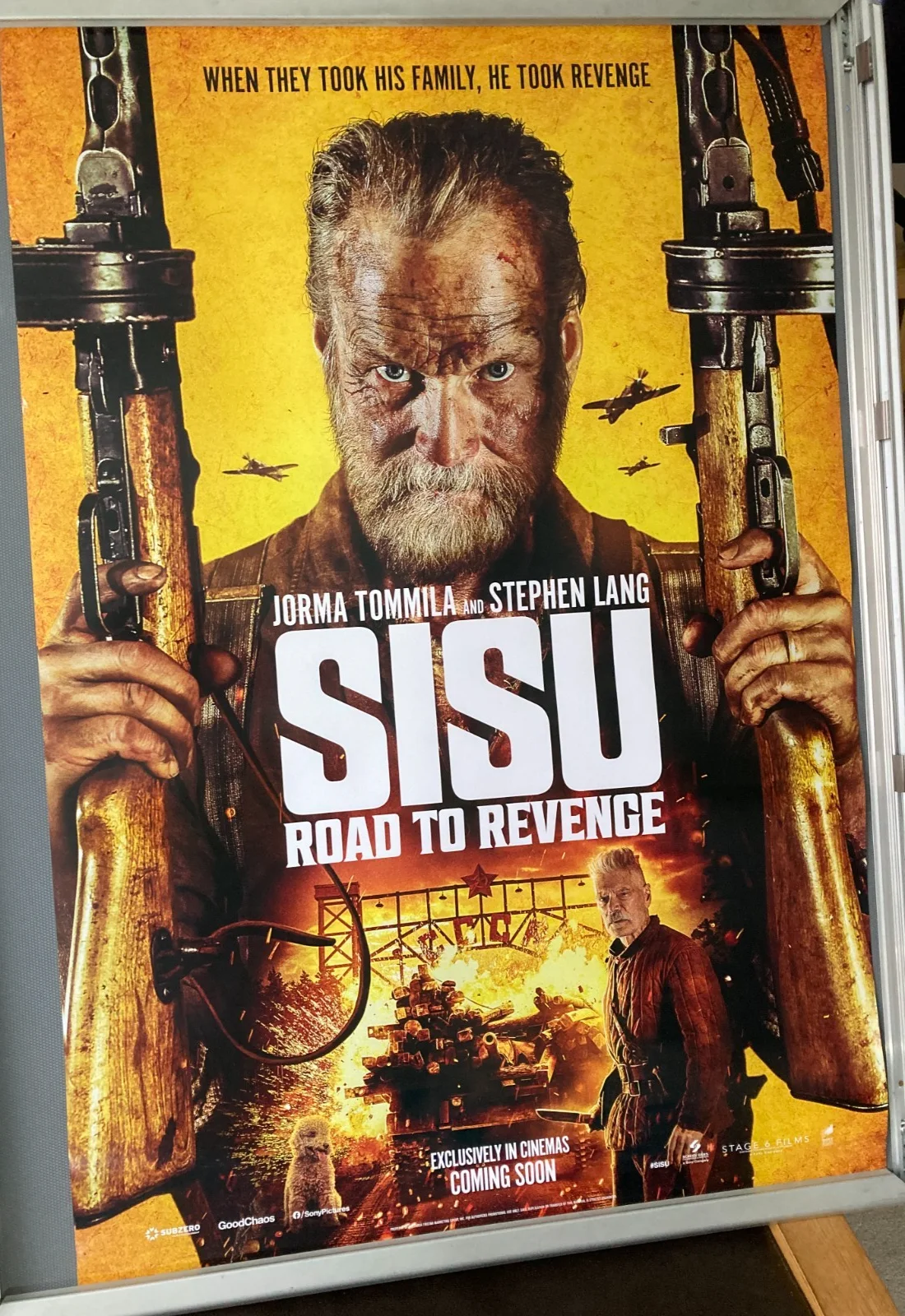 Cinema Poster: SISU ROAD TO REVENGE 2025 (One Sheet) Jorma Tommila Stephen Lang, изображение 3