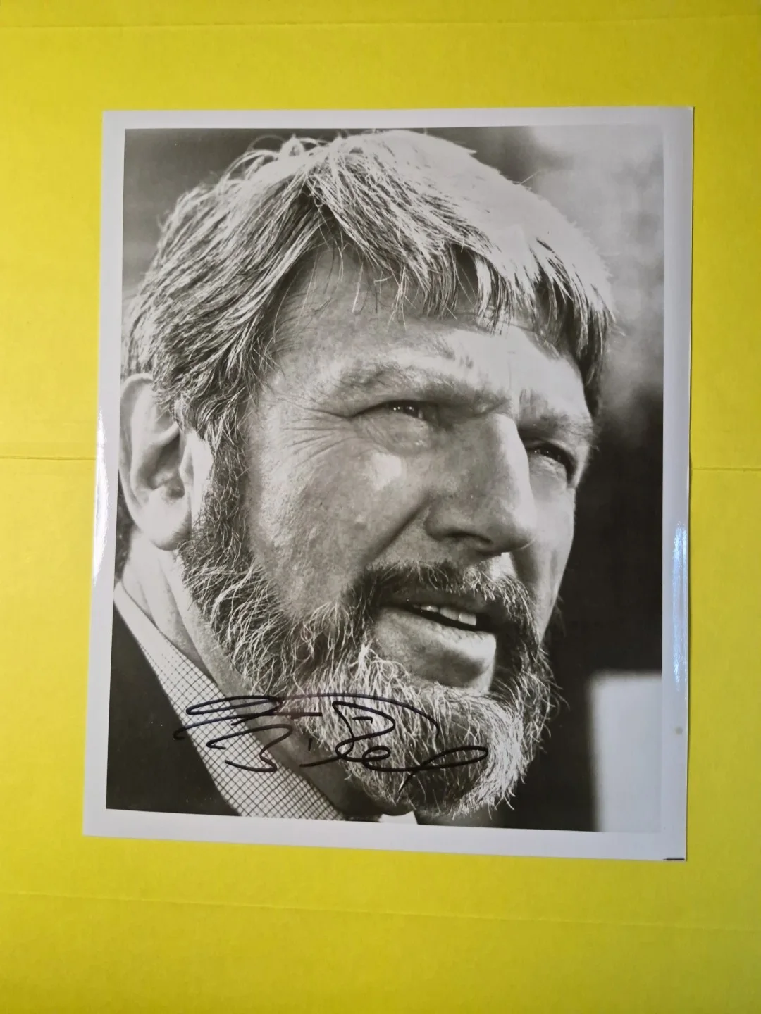 Theodore Bikel — Theodore Bikel Signed, Autographed, 8X10 photo No Inscription, изображение 2