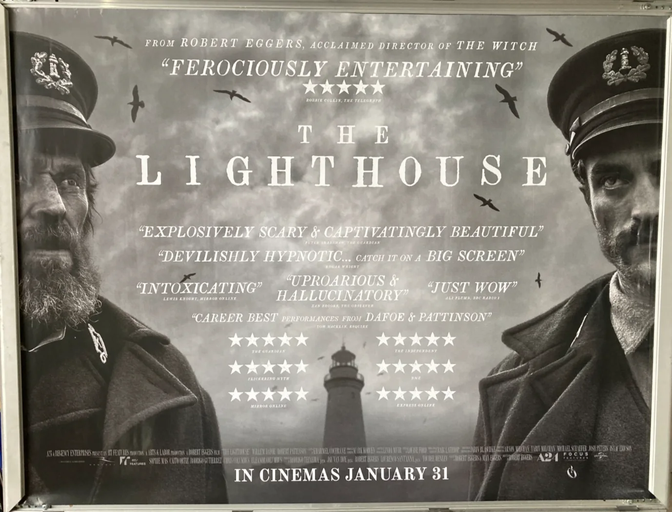 Cinema Poster: LIGHTHOUSE, THE 2019 (Quad) Robert Pattinson Willem Dafoe, изображение 2