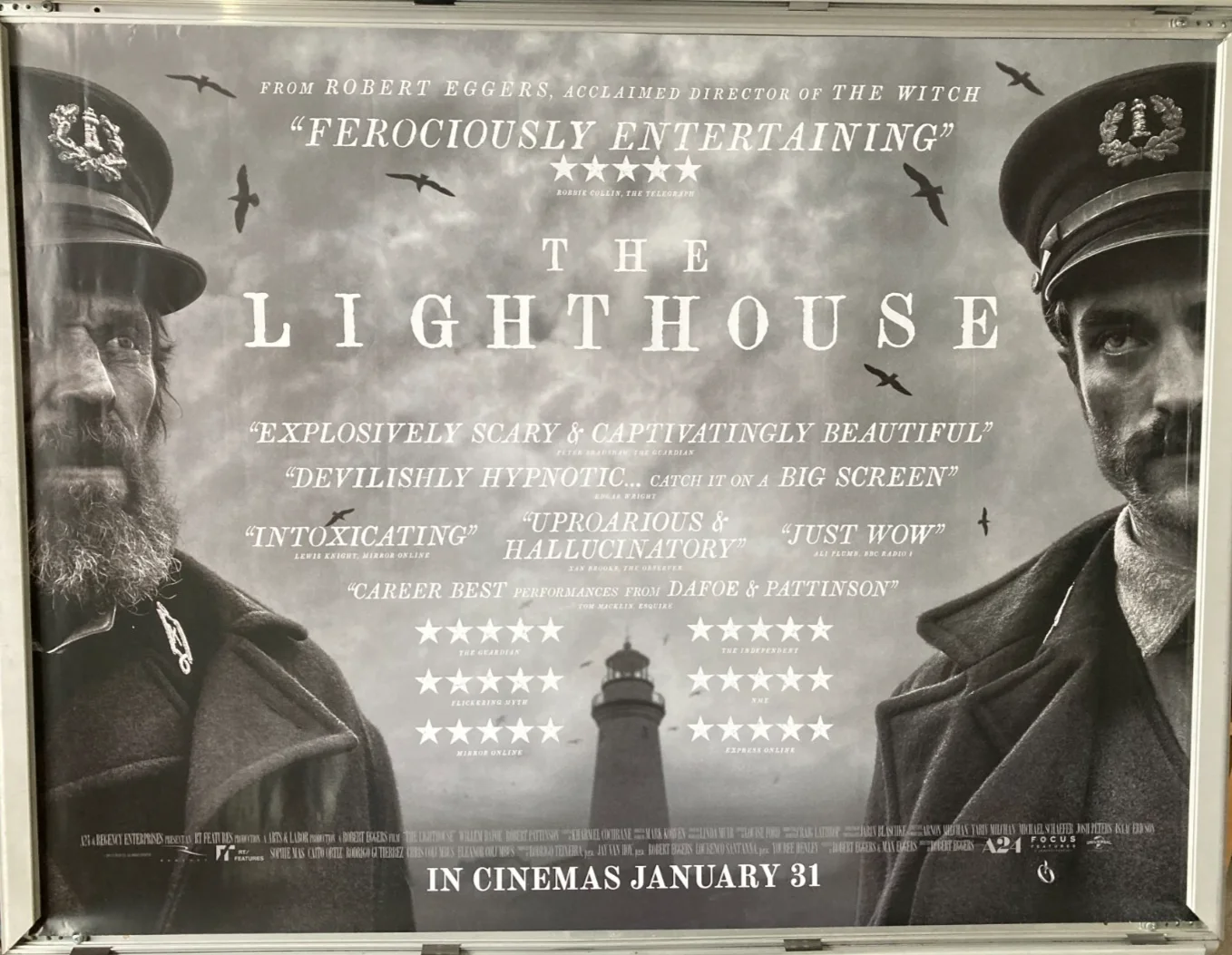 Cinema Poster: LIGHTHOUSE, THE 2019 (Quad) Robert Pattinson Willem Dafoe, изображение 4