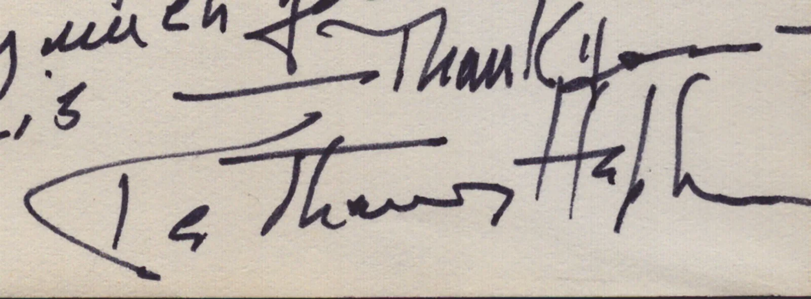 Katharine Hepburn — KATHARINE HEPBURN - AUTOGRAPH LETTER SIGNED, image 2