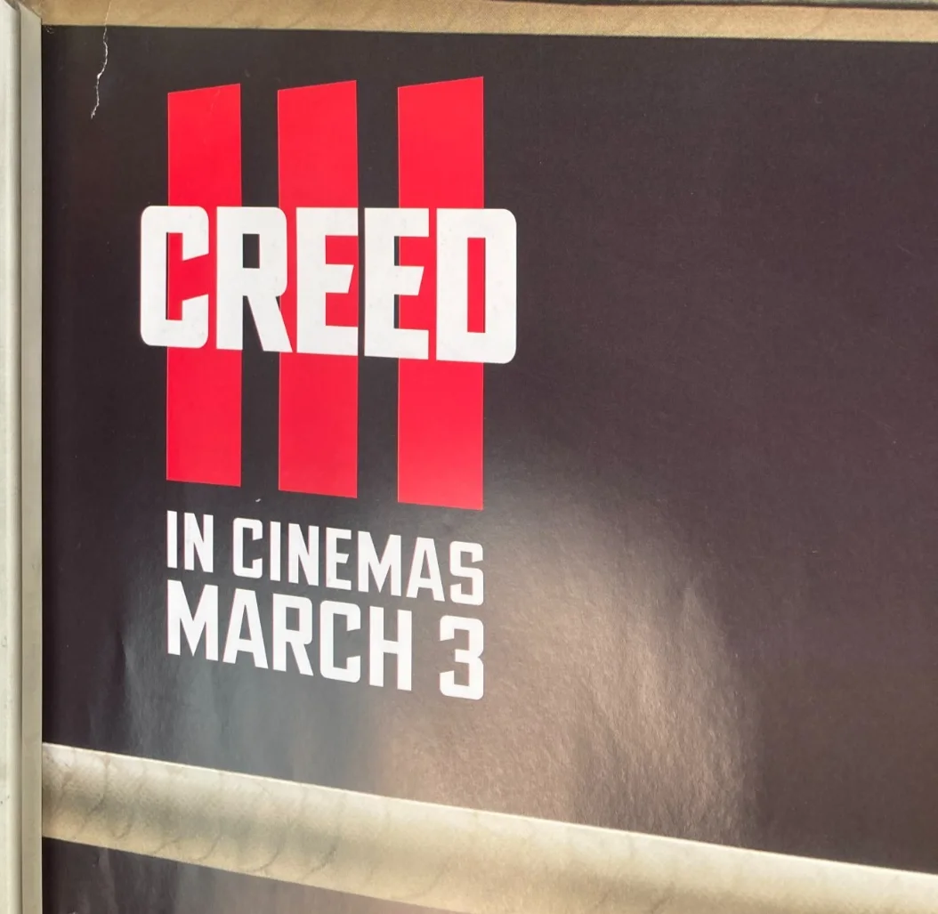 Cinema Poster: CREED III 2023 (Advance Quad) Michael B. Jordan Jonathan Majors, image 4
