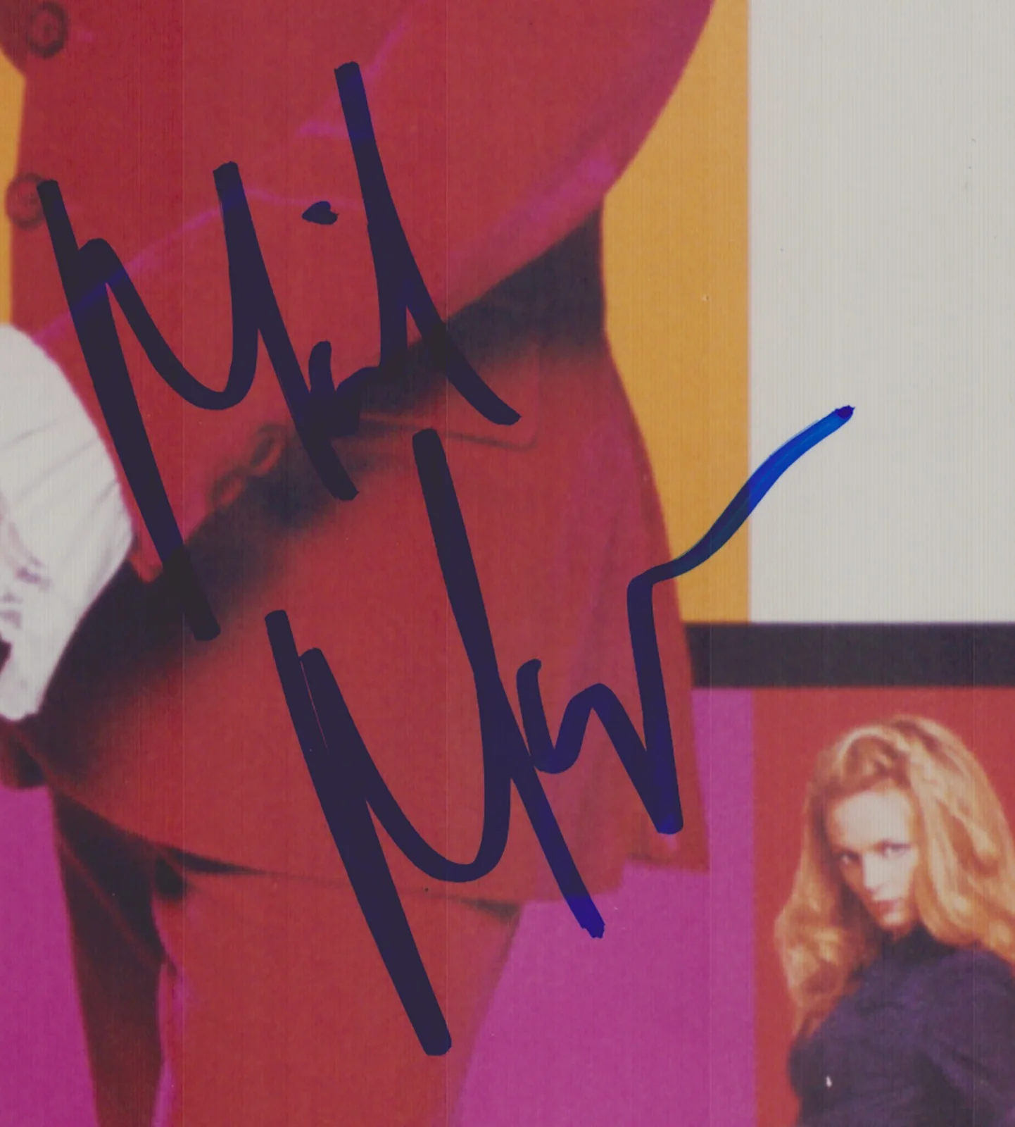 Heather Graham, Mike Myers — AUSTIN POWERS: THE SPY WHO SHAGGED ME MOVIE CAST - PHOTOGRAPH SIGNED, image 2