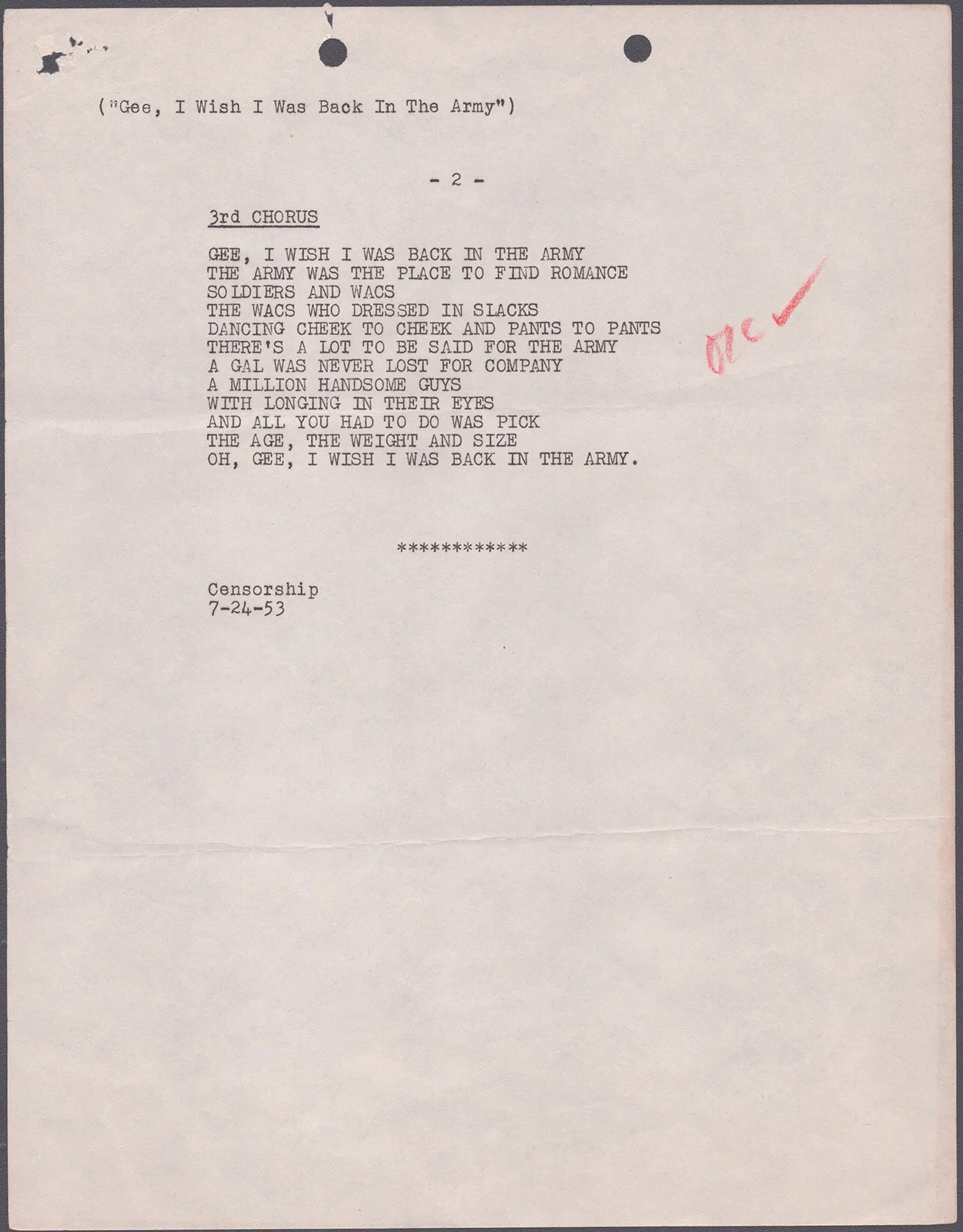 Marlene Dietrich — MARLENE DIETRICH - CONTRACT SIGNED 07/29/1953, image 4