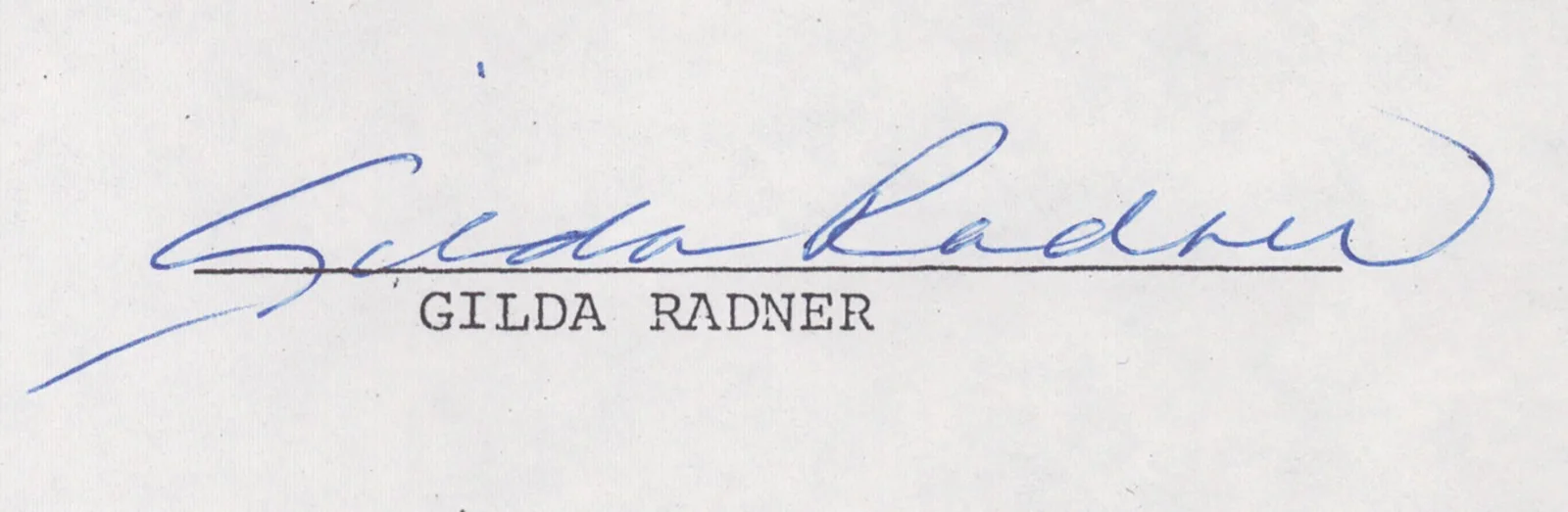 Gilda Radner — GILDA RADNER - CONTRACT SIGNED 01/30/1979, image 3