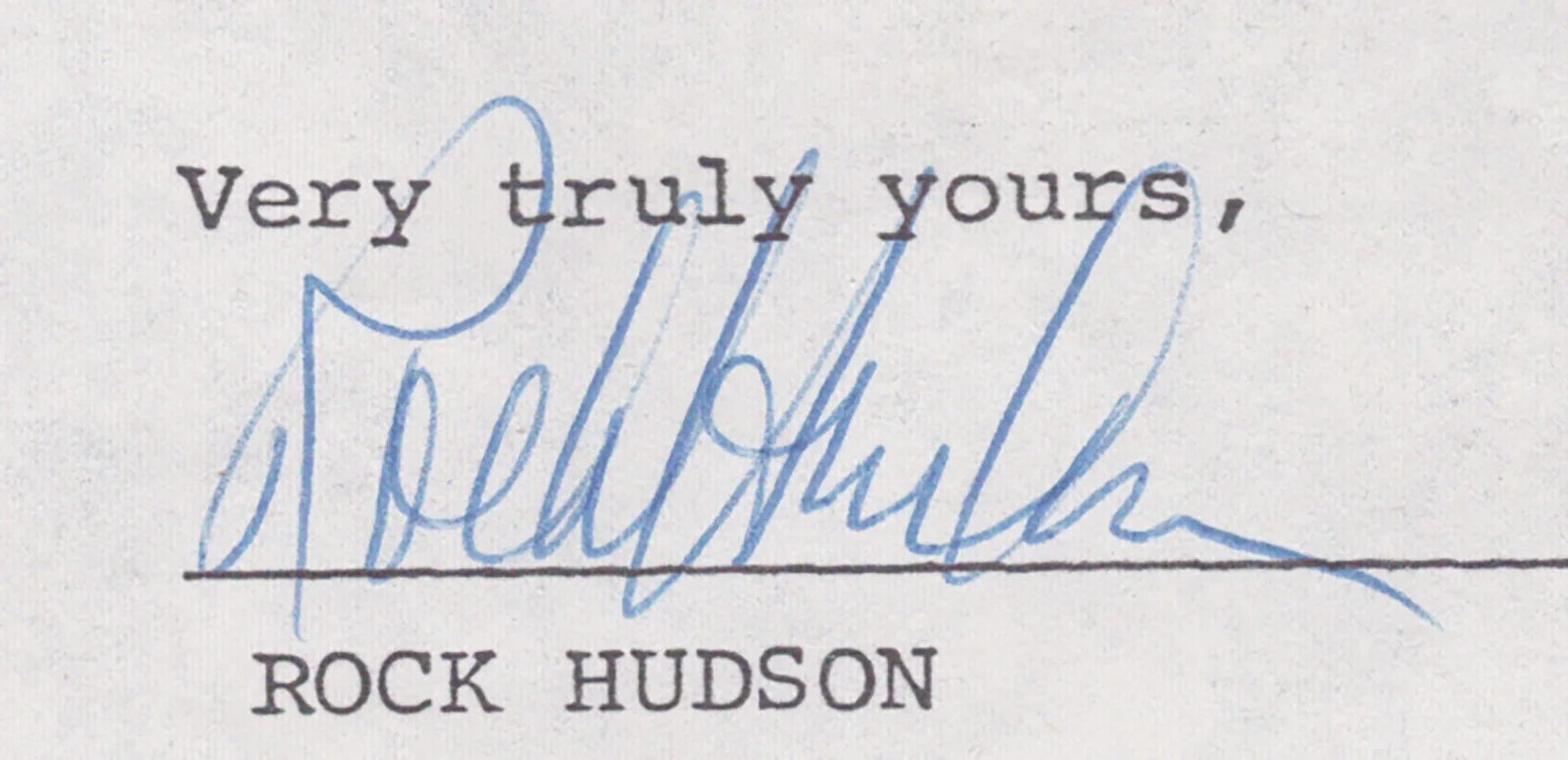 Rock Hudson — ROCK HUDSON - CONTRACT SIGNED 08/23/1978, image 2