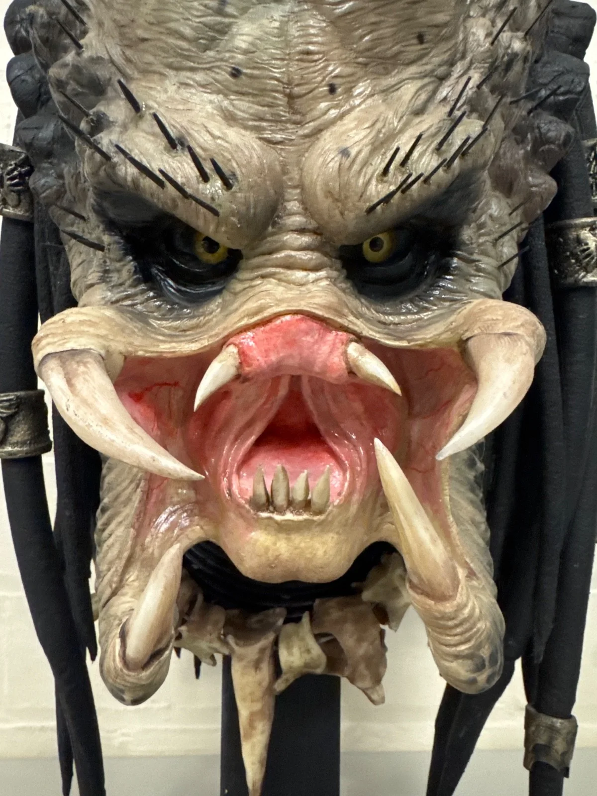 Custom made Predator Jungle Hunter life size bust, image 2