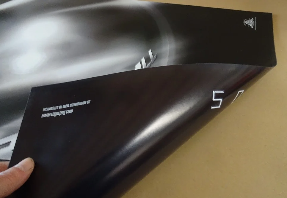 Rollerball 2001 Rare Double Sided Movie Poster Mint 40" x 27", изображение 2