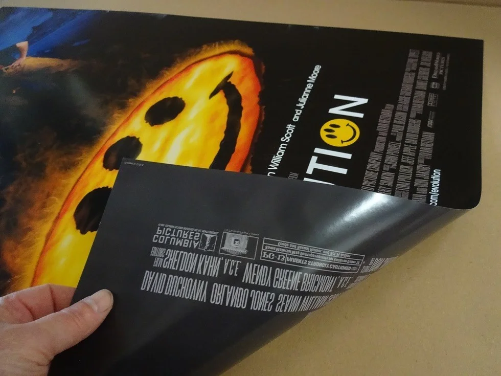 Evolution 2001 Double Sided Movie Poster Mint 40"x27" David Duchovny S.W. Scott, image 2