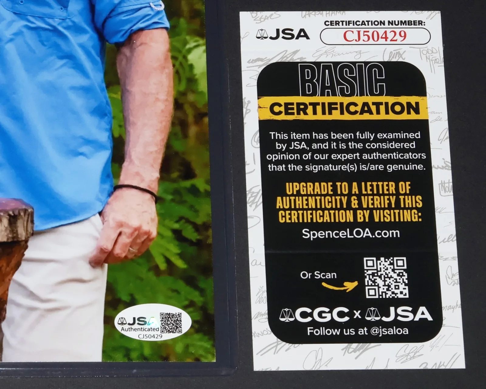 Jeff Probst — JEFF PROBST Signed SURVIVOR 8x10 PHOTO autograph with JSA COA tv show host, image 2