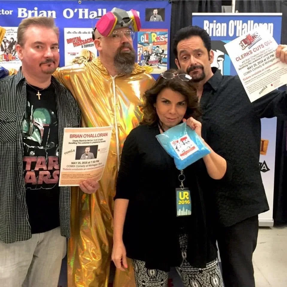 Brian O’Halloran, Marilyn Ghigliotti — Brian O’Halloran & Marilyn Ghigliotti signed CLERKS photo auto Dante Veronica #2, изображение 2