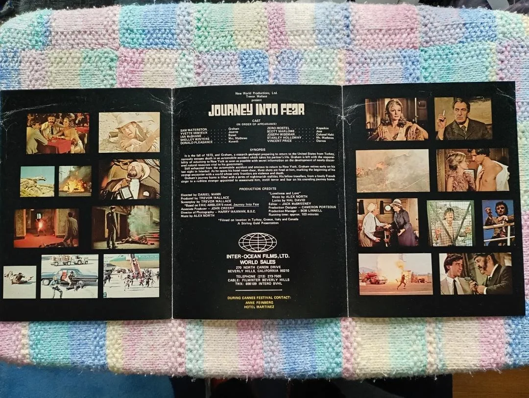 JOURNEY INTO FEAR pressbook, image 2