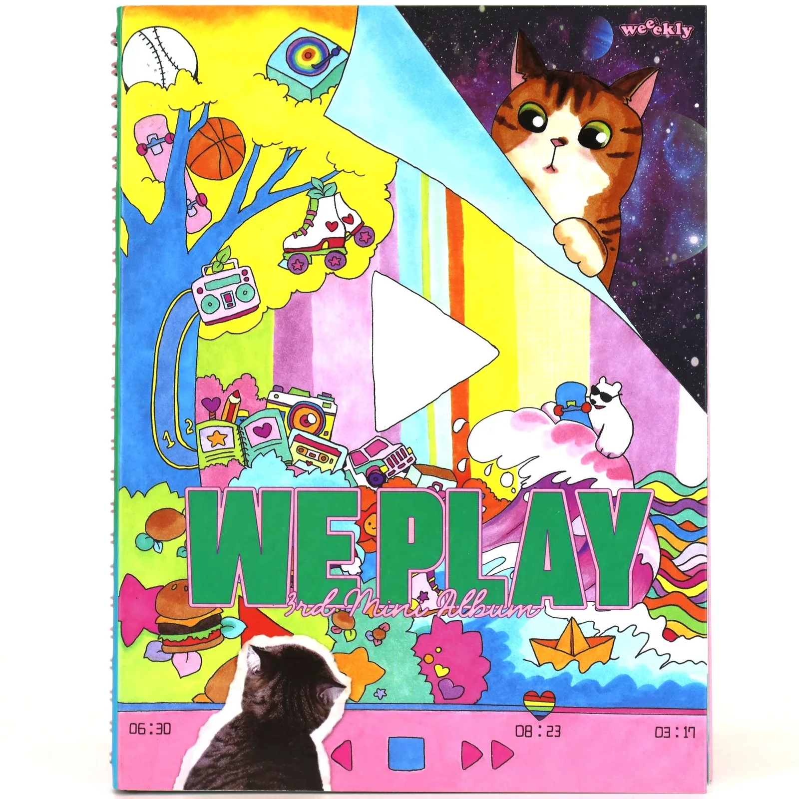 Weeekly - We Play [Jump Ver.] 3rd Mini Album Signed Autographed Promo CD 2021, изображение 2