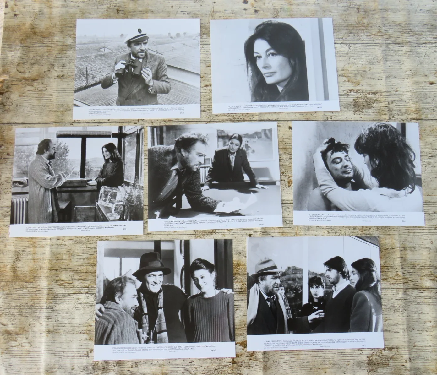 TRAGEDY OF A RIDICULOUS MAN ORIGINAL 1981 CINEMA PRESS KIT Ugo Tognazzi 7 PHOTOS, изображение 4