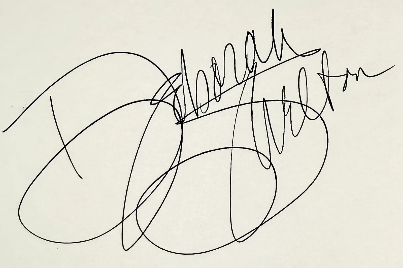 Deborah Shelton — DEBORAH SHELTON Signed Autographed 4"x 6" INDEX CARD Miss USA 1970 BODY DOUBLE, изображение 2