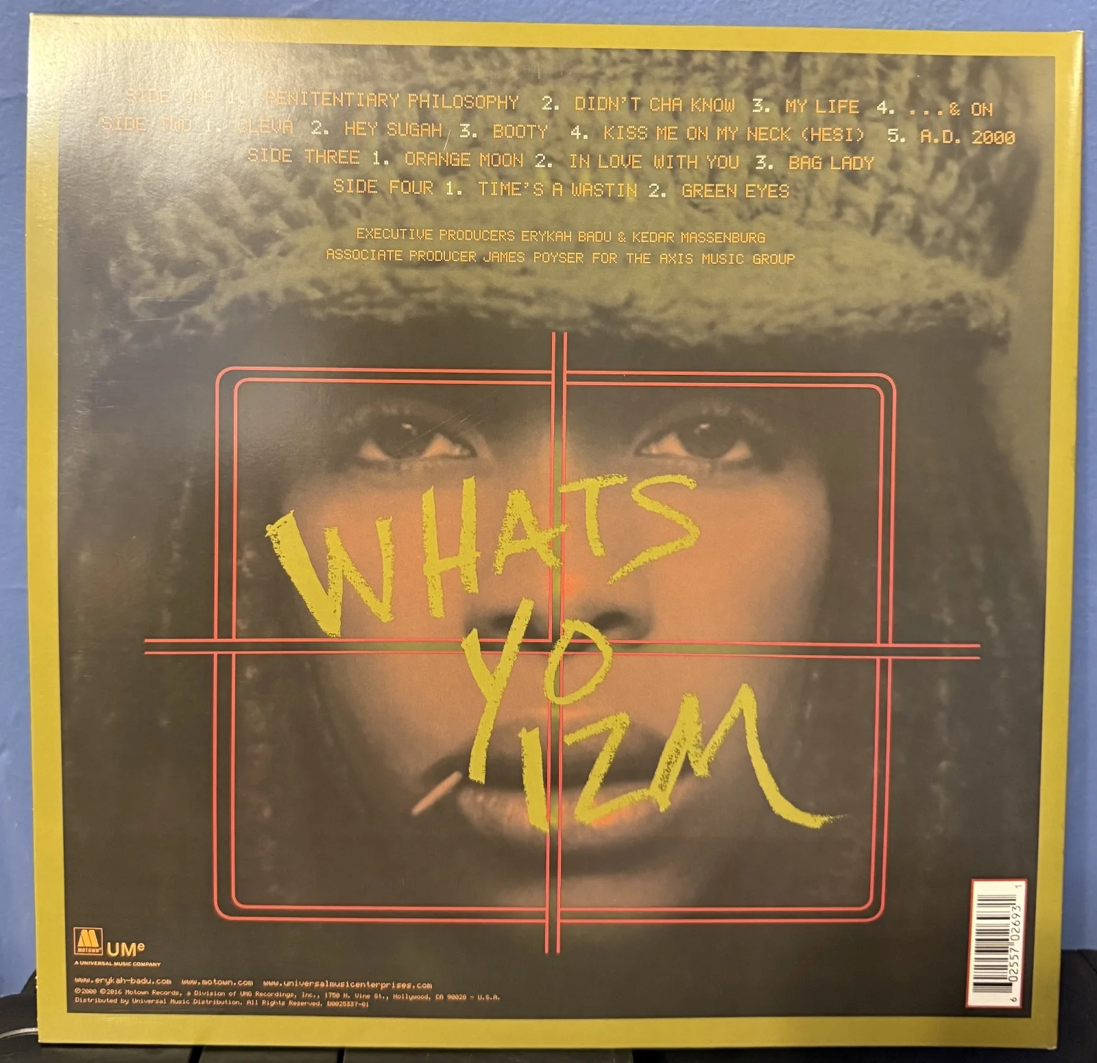 Erykah Badu signed Mama's Gun 12" LP album, image 5