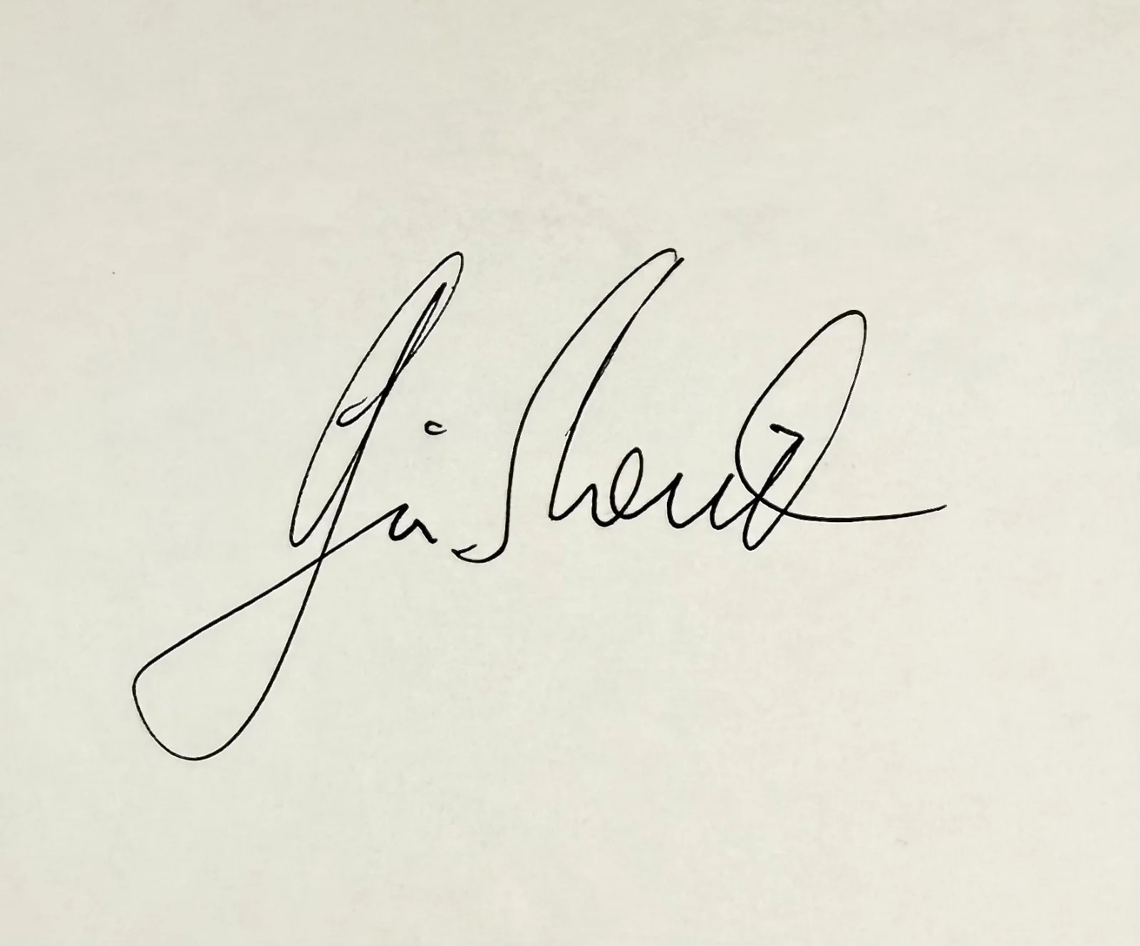 Jim Sheridan — JIM SHERIDAN Signed Autograph 4x6 INDEX CARD The Field In the Name of the Father, изображение 2