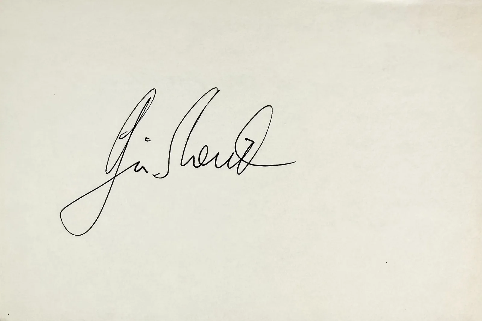 Jim Sheridan — JIM SHERIDAN Signed Autograph 4x6 INDEX CARD The Field In the Name of the Father, изображение 4