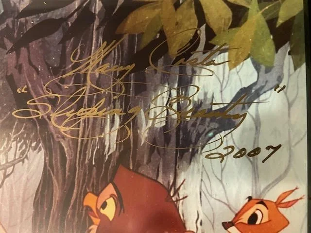 Mary Costa Signed 8x10 Photo Autograph Disney Voice of Sleeping Beauty JSA COA, изображение 2