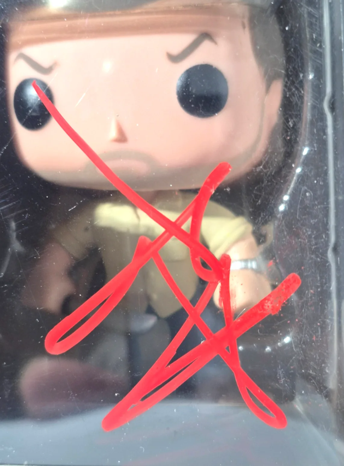 Andrew Lincoln — ANDREW LINCOLN SIGNED AUTOGRAPH THE WALKING DEAD RICK GRIMES FUNKO POP PSA COA, image 3