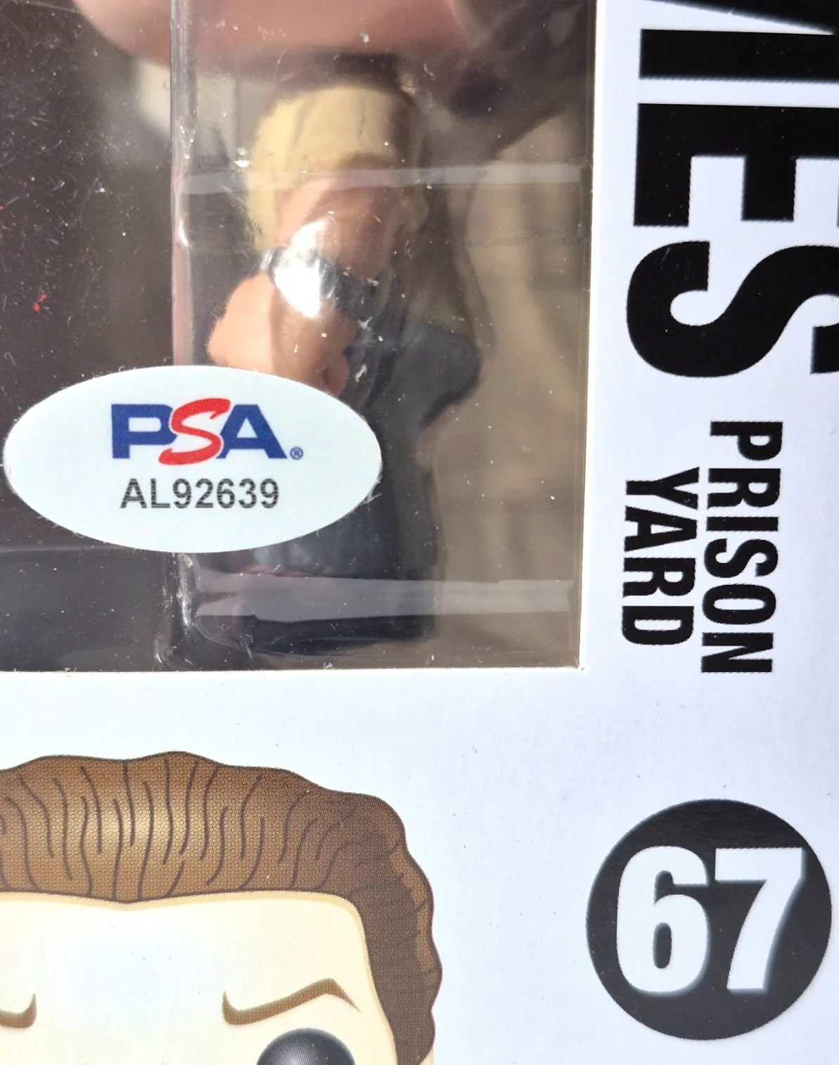 Andrew Lincoln — ANDREW LINCOLN SIGNED AUTOGRAPH THE WALKING DEAD RICK GRIMES FUNKO POP PSA COA, image 5