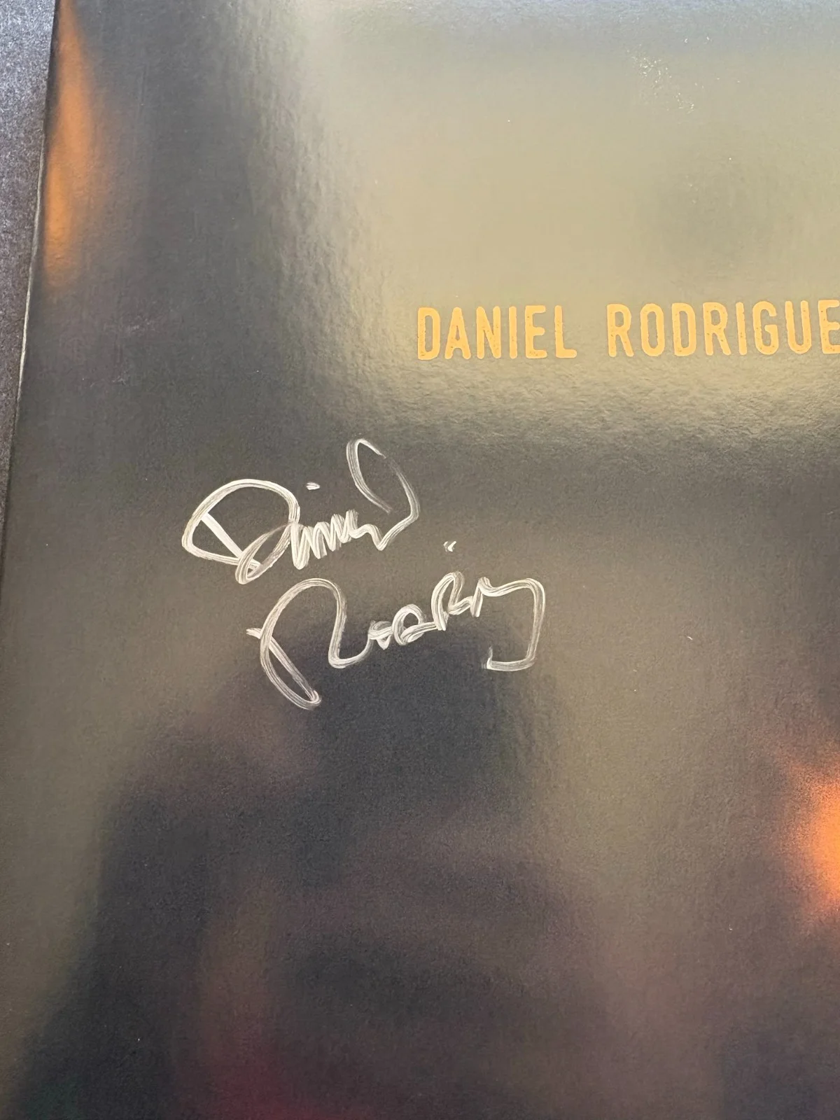 Daniel Rodriguez Signed "Vast Nothing" Vinyl Record Autographed Elephant Revival, image 2