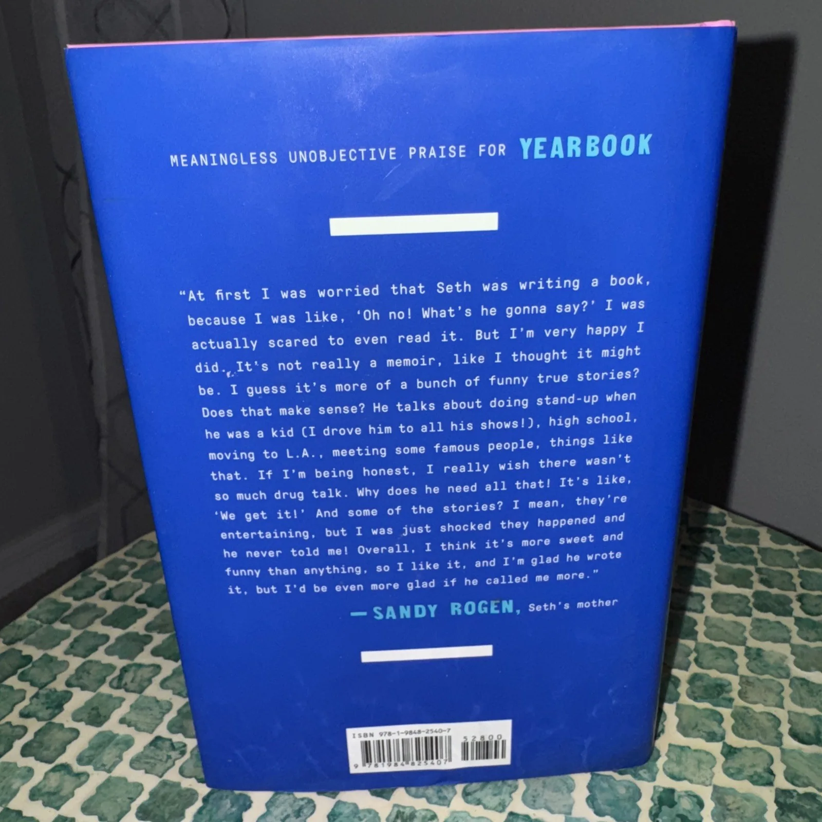 Seth Rogen — Seth Rogen AUTOGRAPHED Year Book SIGNED 1st Edition, image 2
