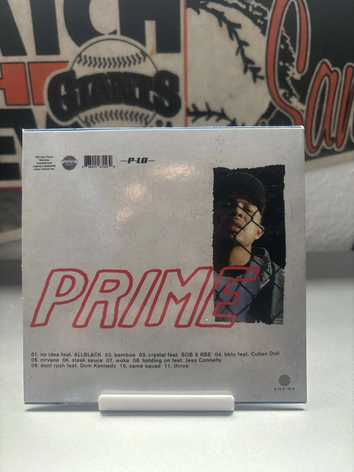 P-Lo – PRIME Signed CD Album • Autographed Cover • Rare Bay Area Rap Collectible, изображение 2
