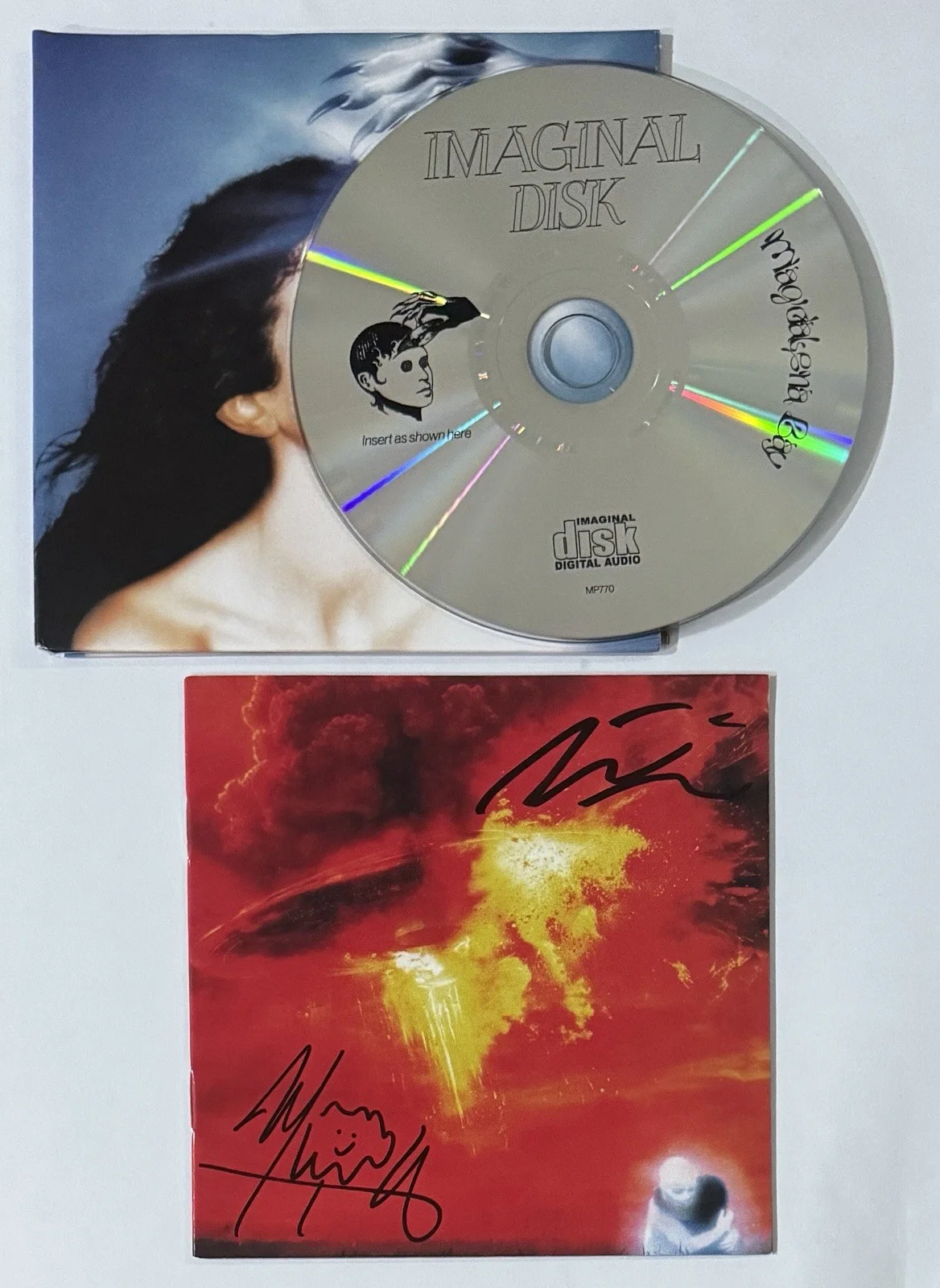 SIGNED Magdalena Bay Imaginal Disk Autograph Book Booklet & CD Beckett BAS COA, image 2