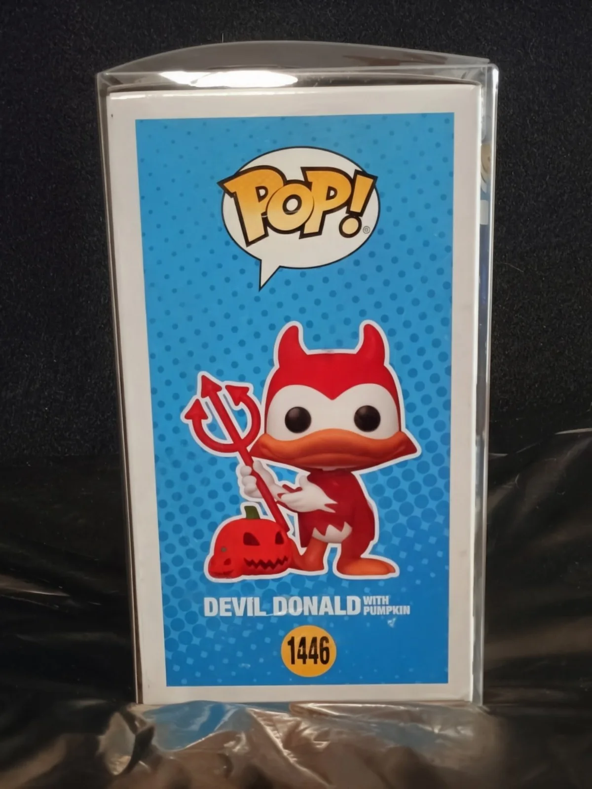 Funko Pop #1446 Donald Duck Signed by Original Voice of DD, Sam Kwansman, изображение 2