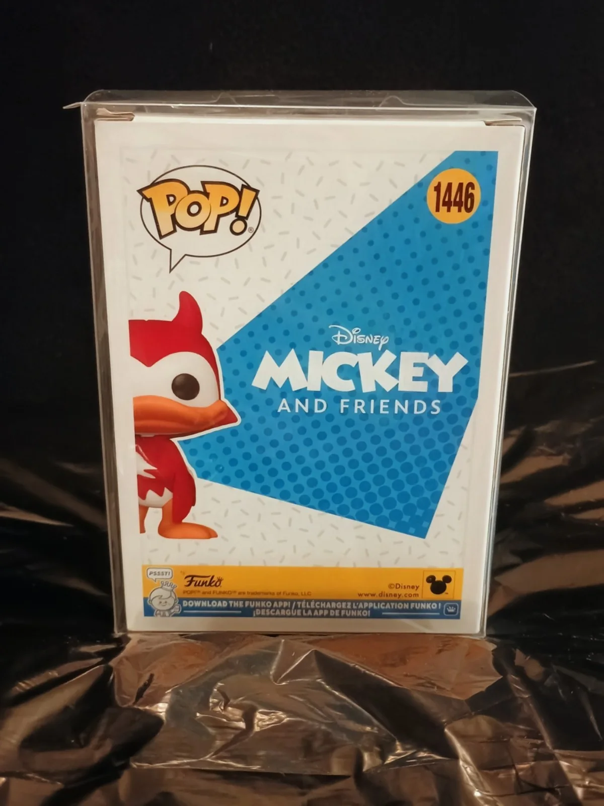 Funko Pop #1446 Donald Duck Signed by Original Voice of DD, Sam Kwansman, изображение 3