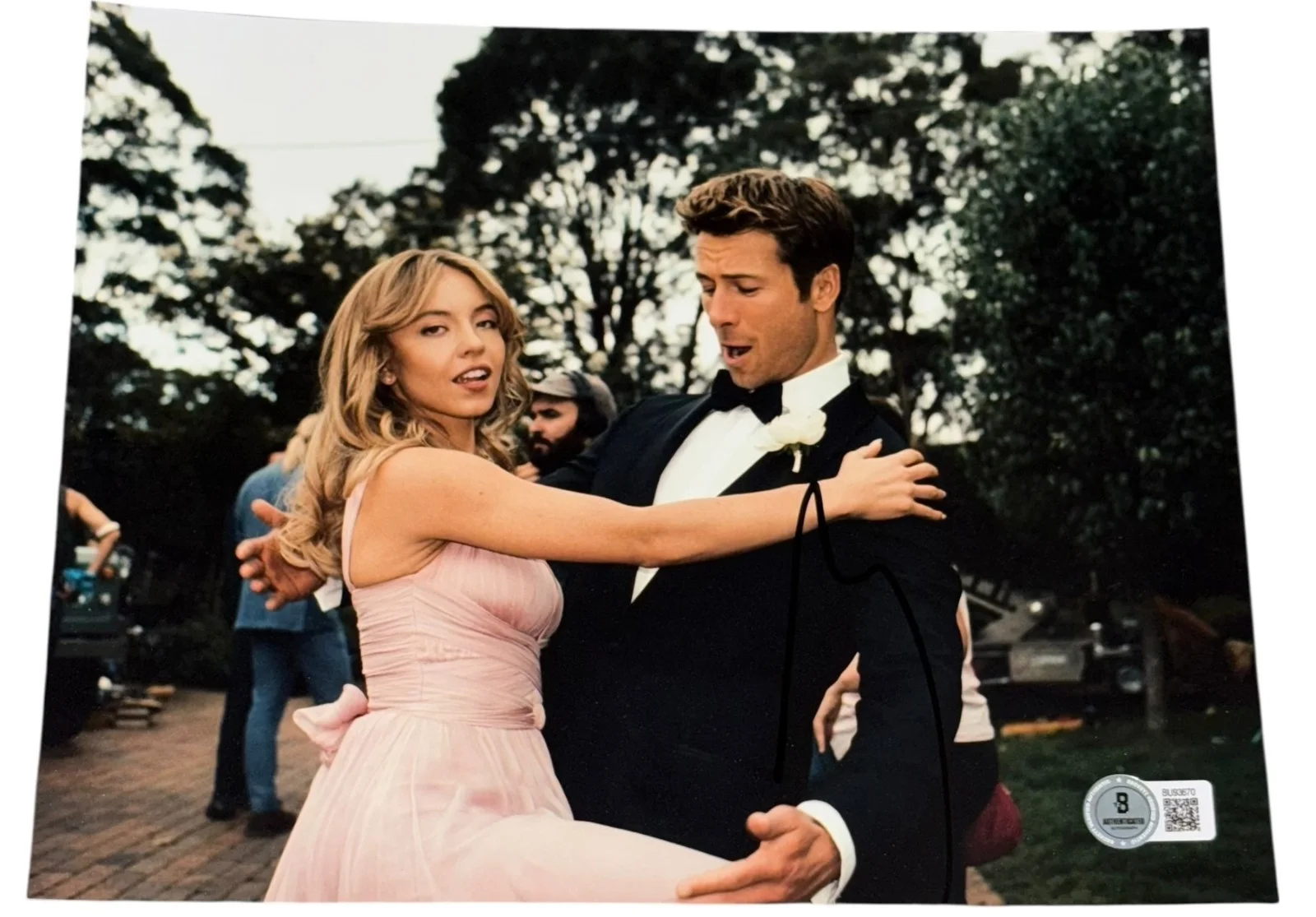Glen Powell — Glen Powell Signed Autograph 8x10 Photo Authentic Anyone But You Beckett BAS