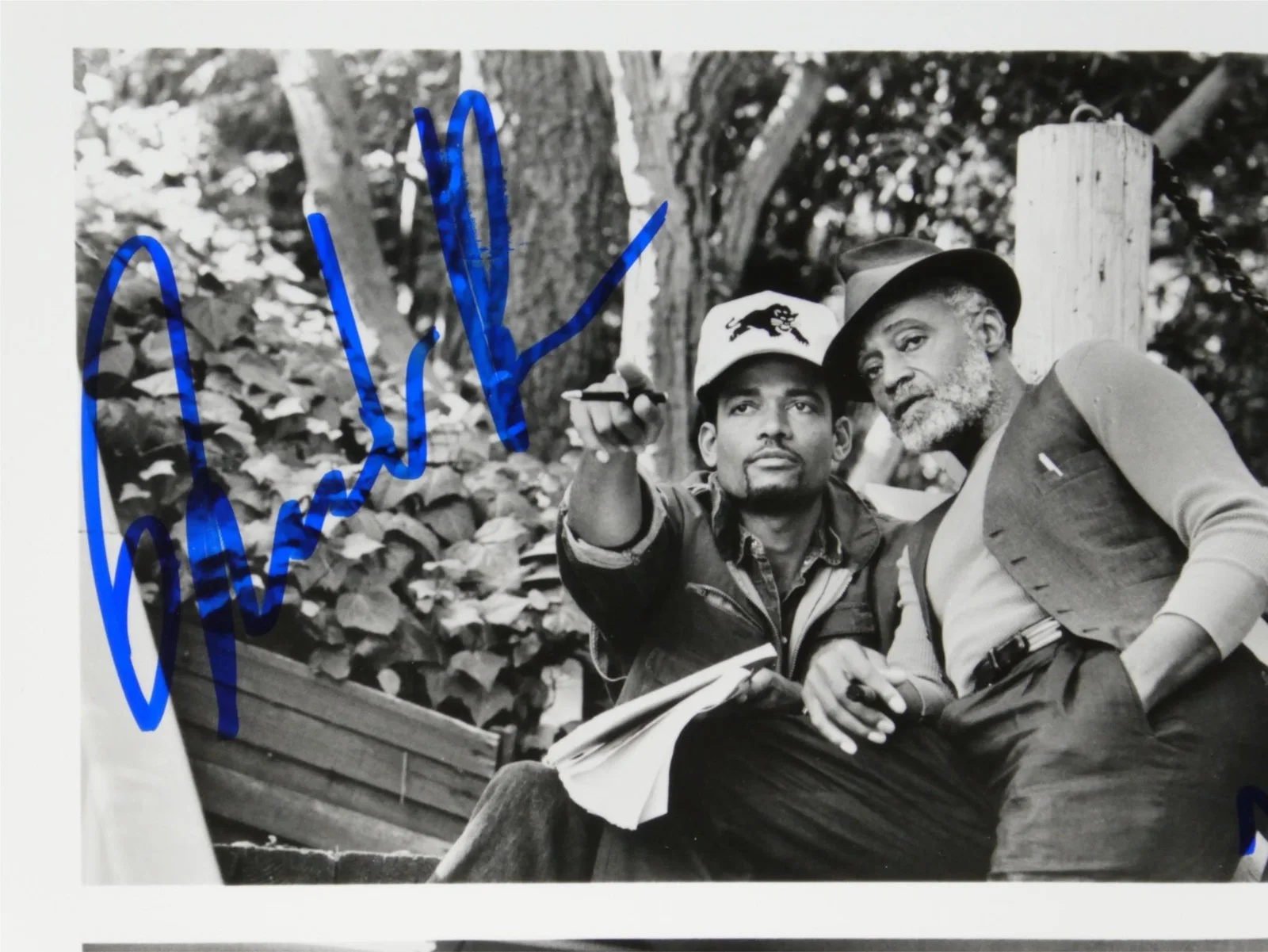 Mario Van Peebles — Mario Van Peebles Melvin Van Peebles Signed 8x10 Promo Photo Panther JSA COA, изображение 3