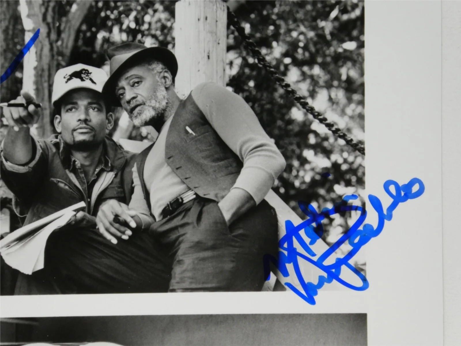 Mario Van Peebles — Mario Van Peebles Melvin Van Peebles Signed 8x10 Promo Photo Panther JSA COA, изображение 4