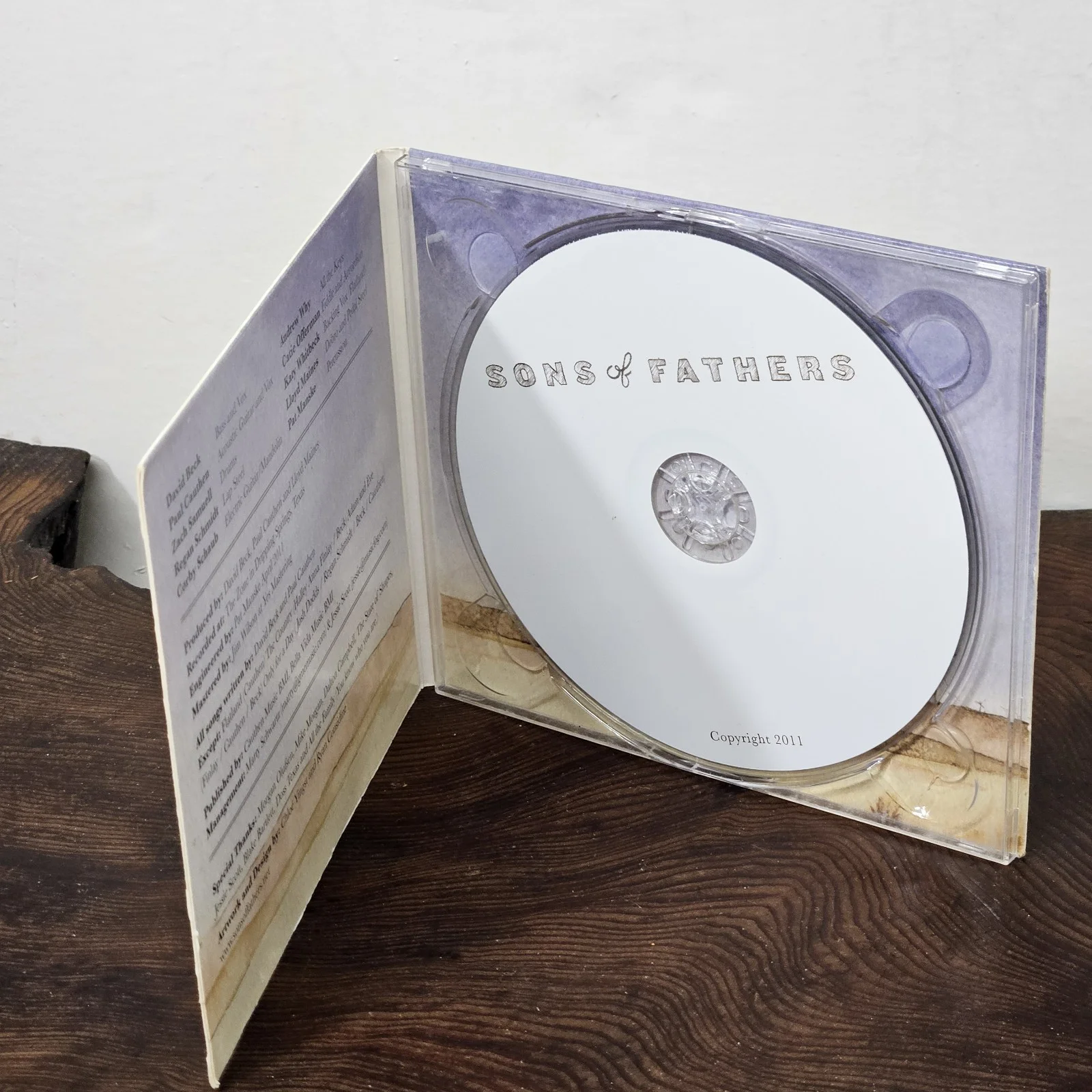 Sons Of Fathers 2011 David Beck And Paul Cauthen Signed Cd, image 2