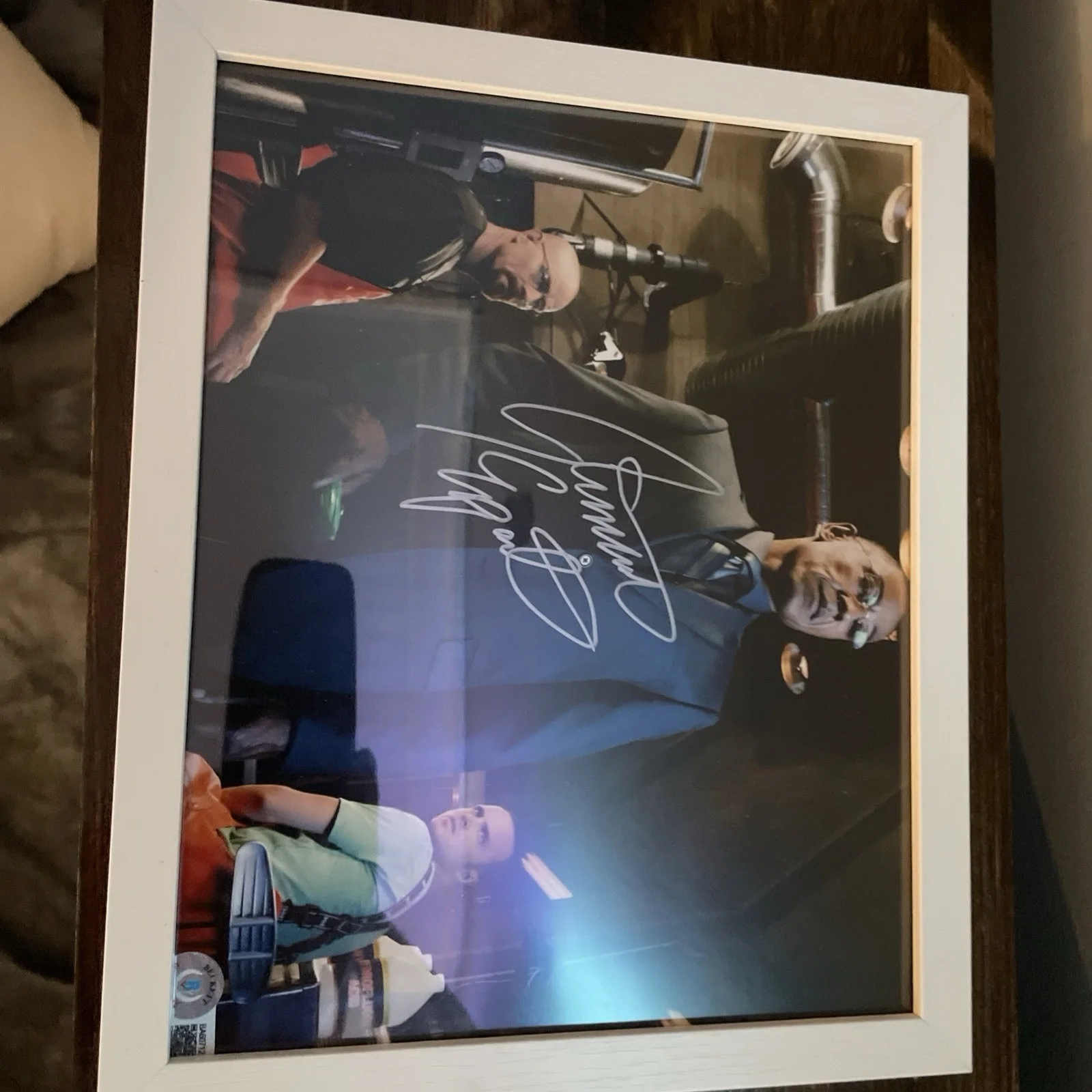 Giancarlo Esposito Breaking Bad Signed Auto 8x10 PHOTO Beckett BAS COA Framed, image 3