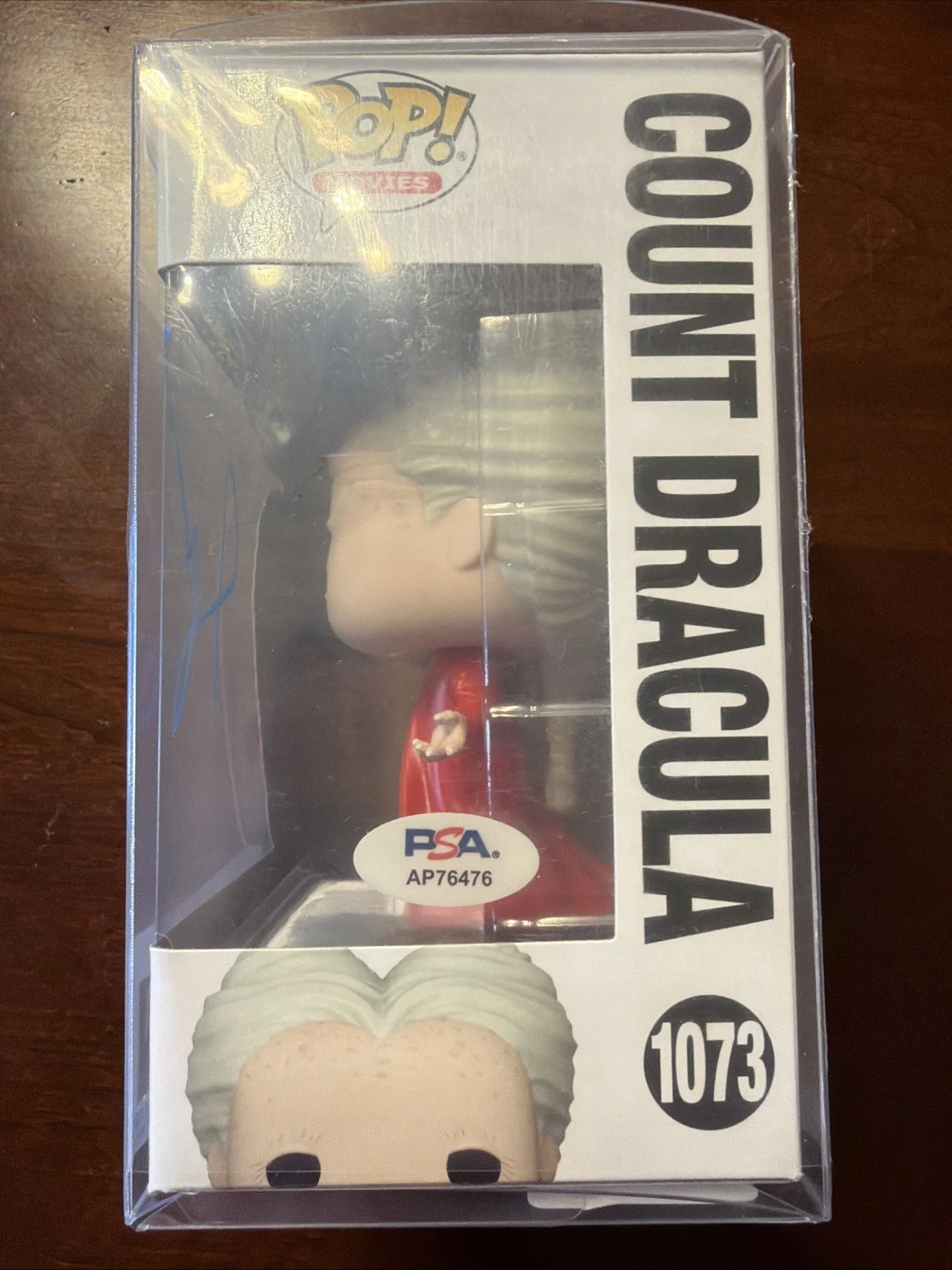 Gary Oldman — Gary Oldman Signed Count Dracula Funko #1073 COA PSA, image 2
