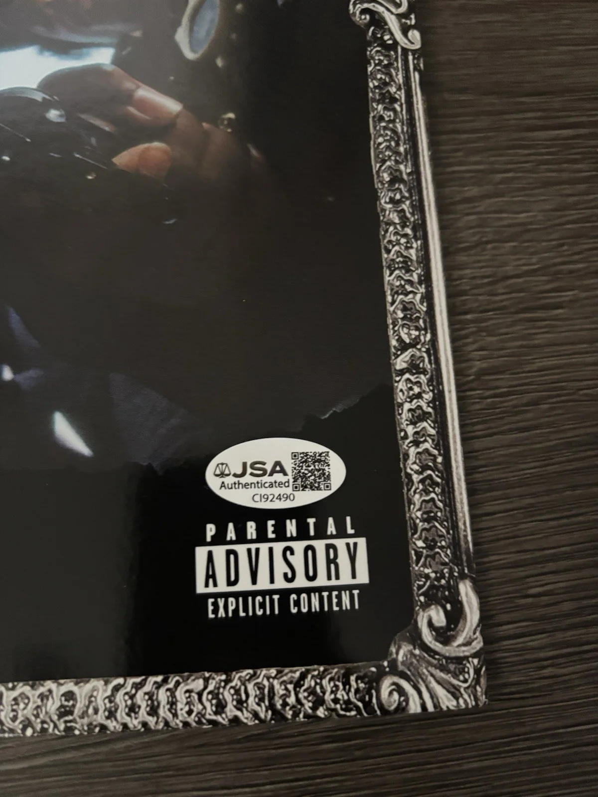 ICE CUBE 20 YR ANNIVERSARY NWA “STRAIGHT OUT OF COMPTON” SIGN JSA COA CERT., изображение 3