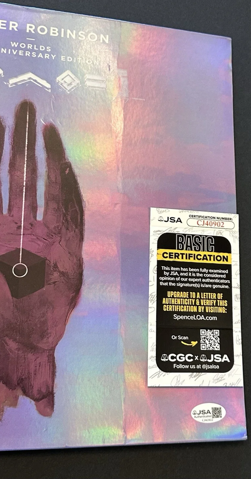 Porter Robinson Signed Worlds 10th Anniversary Edition Vinyl Album Auto JSA COA!, изображение 4
