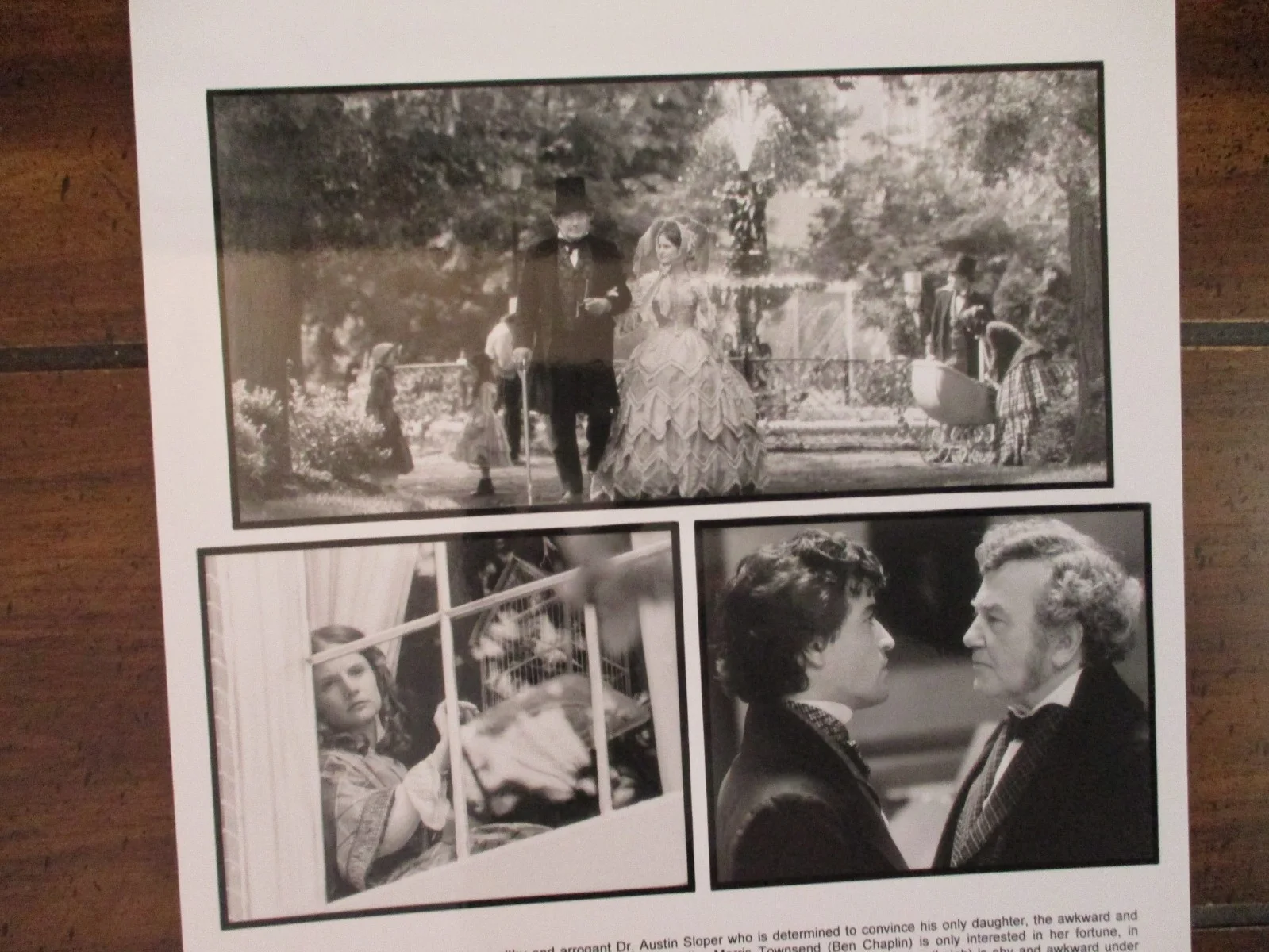Albert Finney/Ben Chaplin/Jennifer Jason Leigh(WASHINGTON SQUARE)1997 8x10 Photo, изображение 2