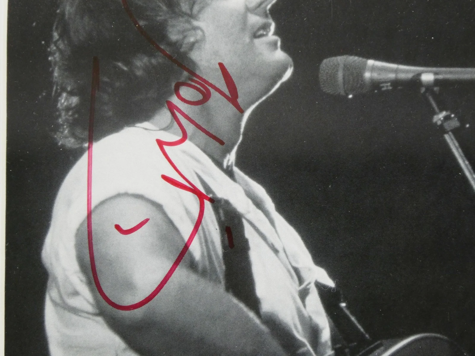 John Wetton Signed CD Chasing The Dragon Framed Matted w/Cover Autographed, image 3