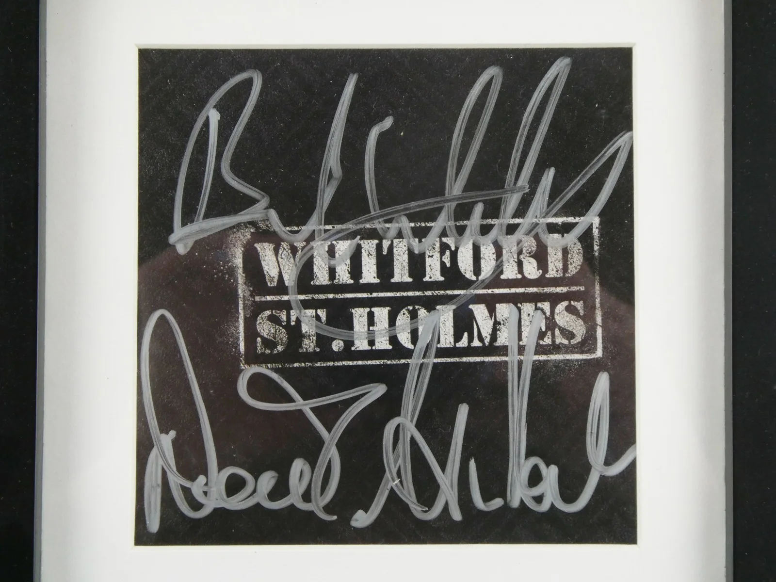 Brad Whitford Derek St Holmes Signed CD Reunion Framed Matted w/Cover, image 2